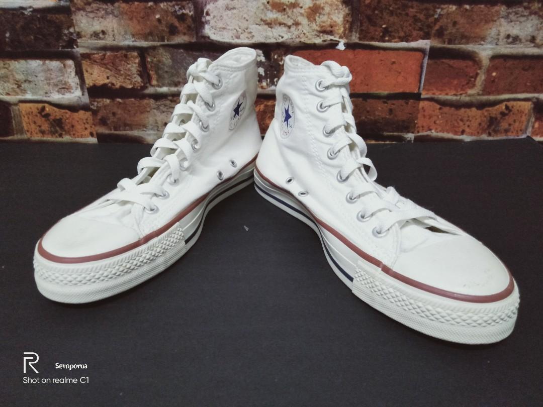 Converse all hotsell star putih
