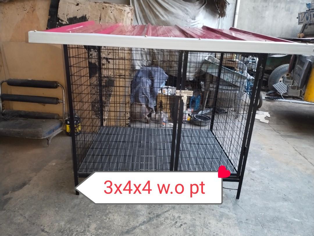 Dog cage 3x4x4 w.o pooptray, Pet Supplies, Homes & Other Pet