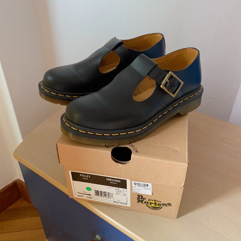 Dr Martens Polley Mary Jane Women s Fashion Footwear Boots on