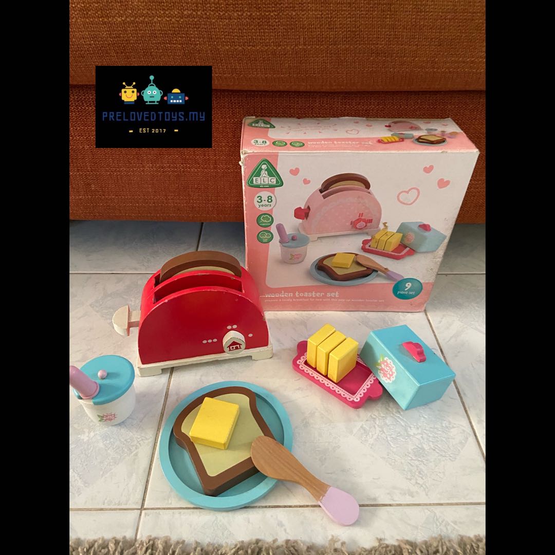Elc deals wooden toaster