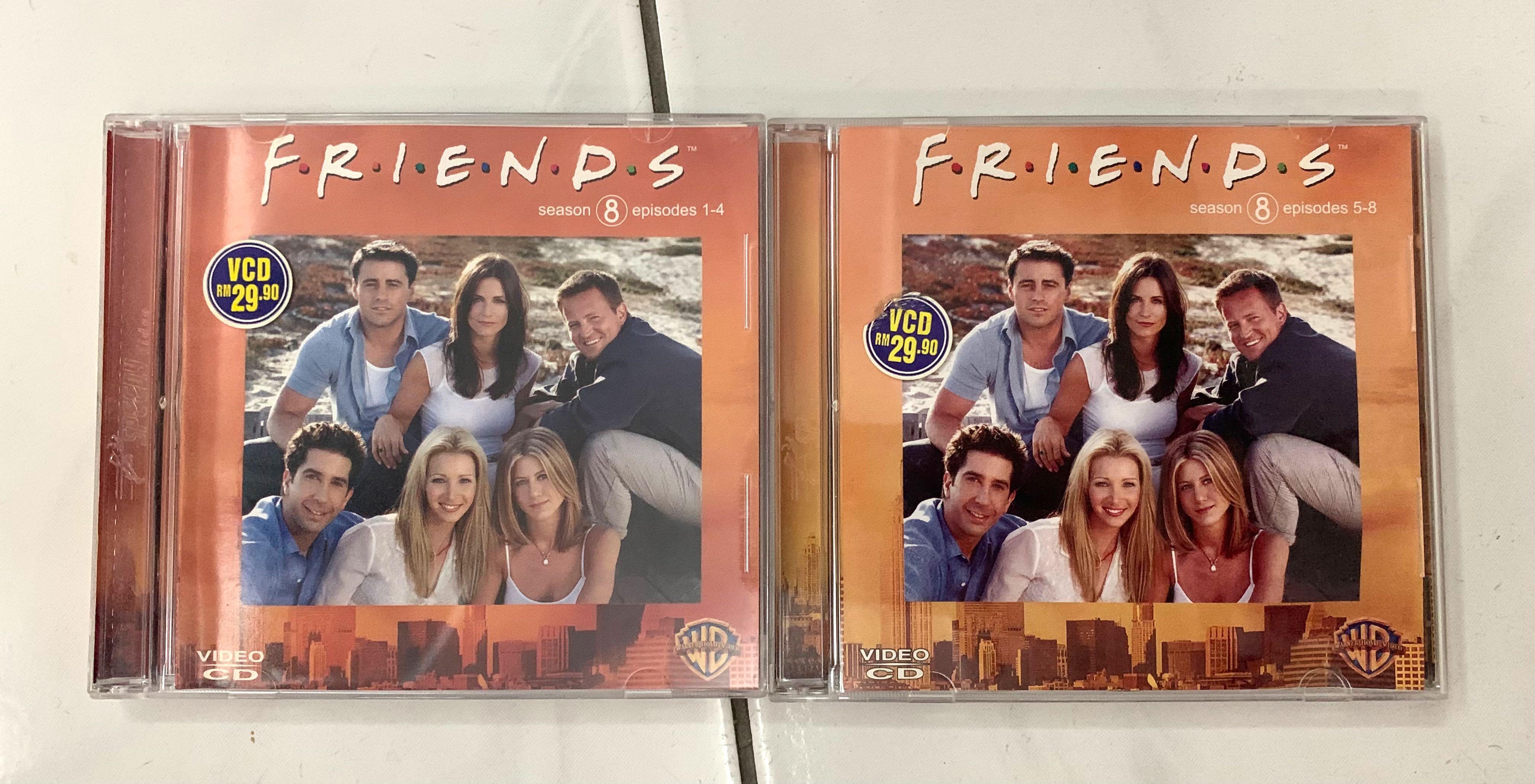 Friends VCD (Season 8, Ep. 1-8), Hobbies & Toys, Music & Media