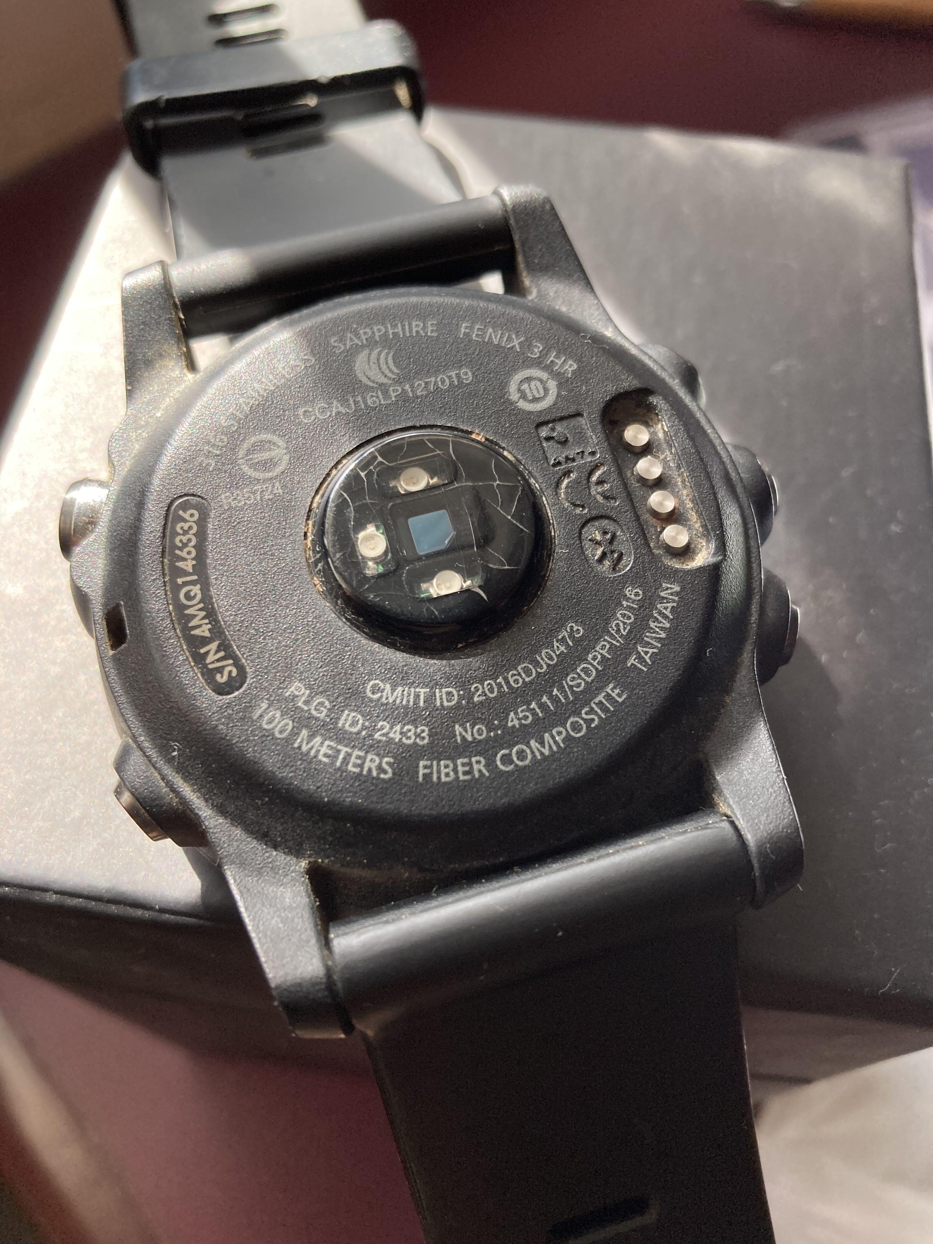 SALE Garmin Fenix HR 3 ALL in Free strap Original box and charger