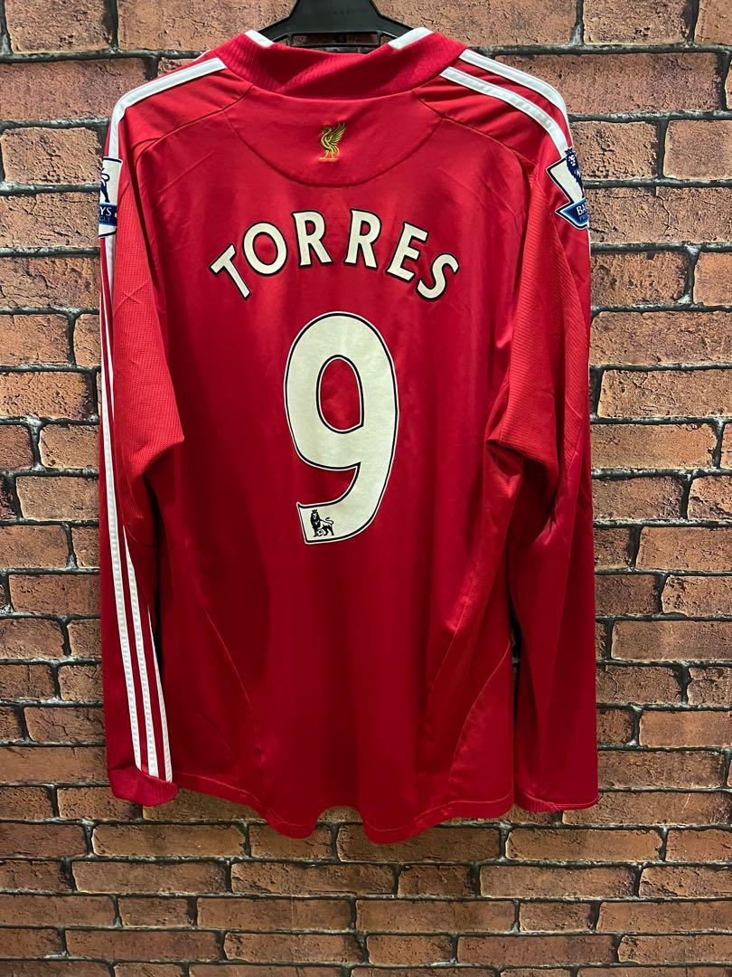 Genuine Adidas Liverpool Jersey 2008 2010 Home Long Sleeves 9