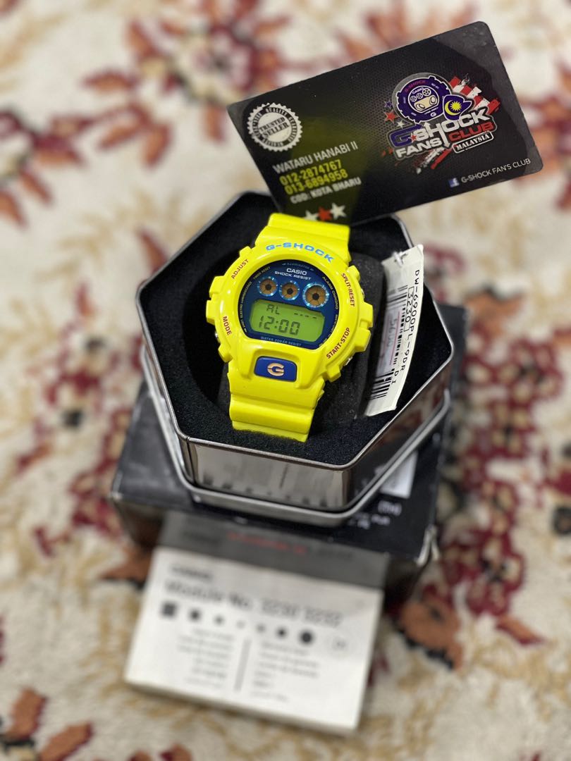 G Shock Dw 6900pl9 Crazy Colour Men s Fashion Watches