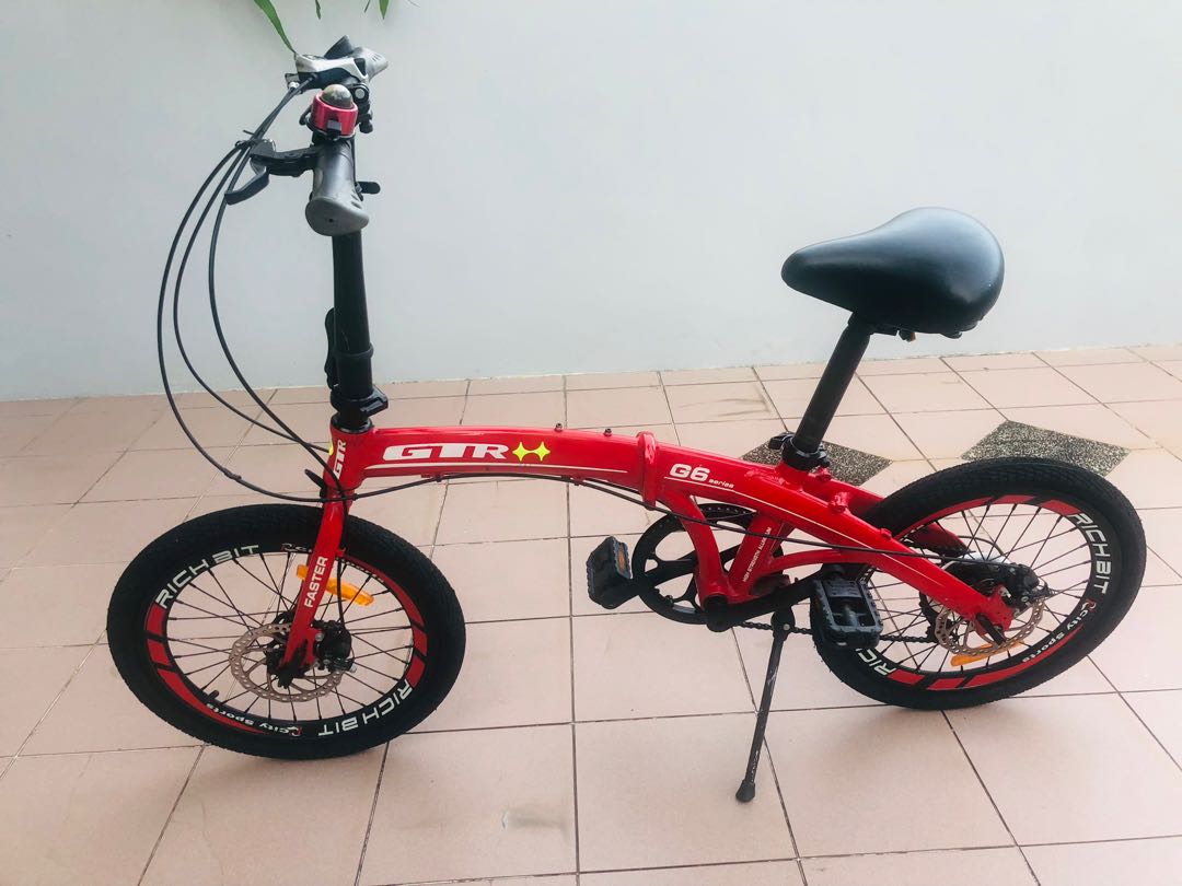Gtr g6 foldable bike shop