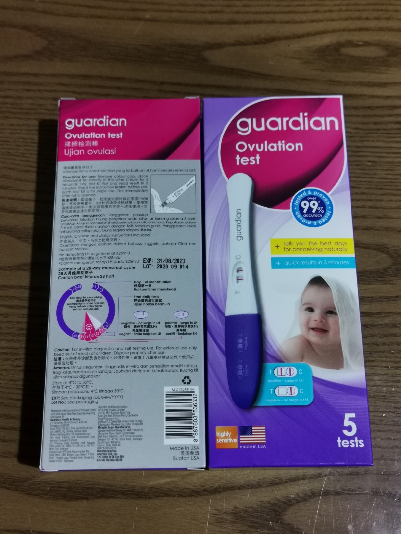 cara guna ovulation test