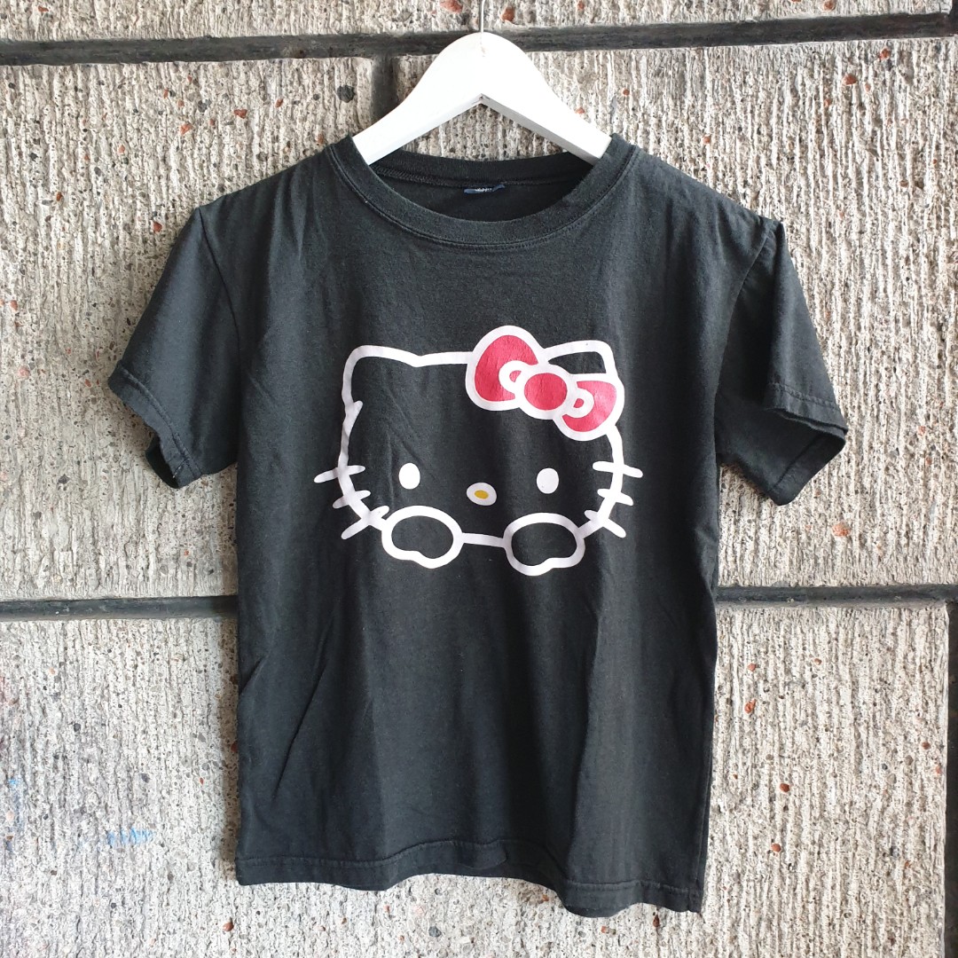 hello kitty black shirt
