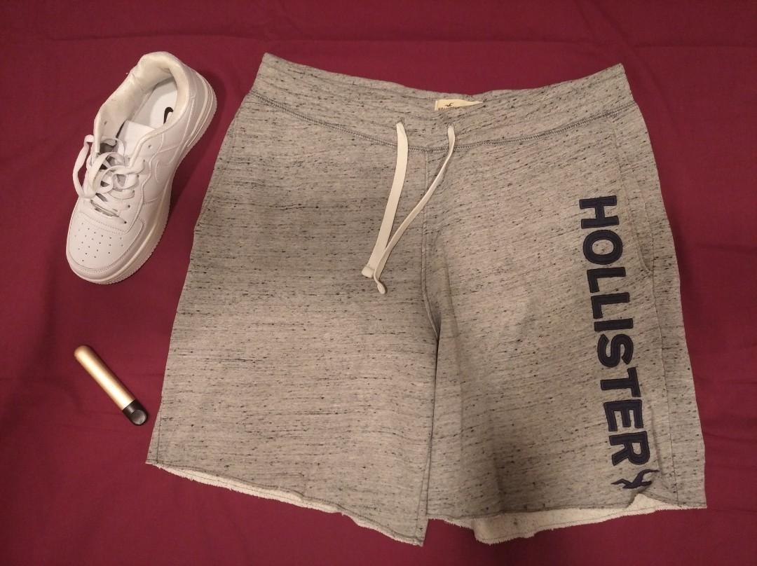 Hollister grey shorts Men s Fashion Bottoms Shorts on Carousell