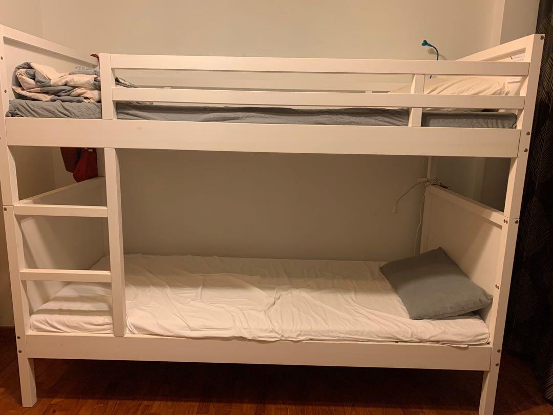 Ikea Norddal Bunk Bed Frame Furniture, Norddal Bunk Bed Weight Limit
