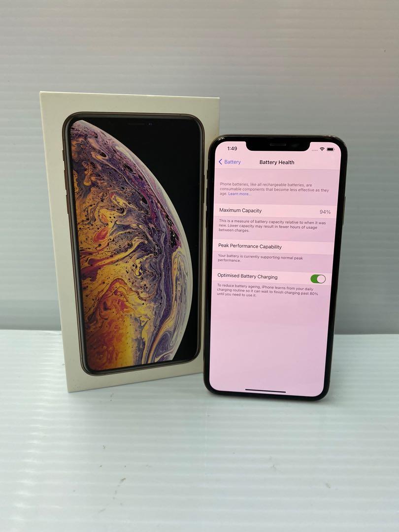 格安販売中 iPhone Xs Max Space Gray 256GB バッテリー94