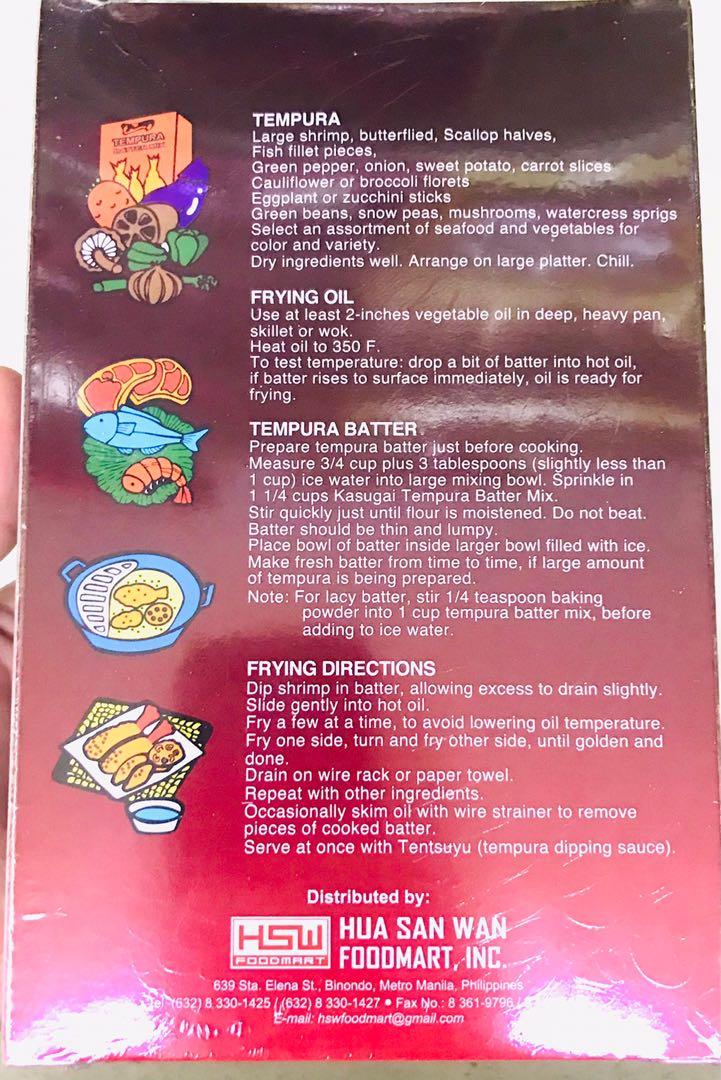 Kasugai Tempura Batter Mix 284g, Food & Drinks, Spice & Seasoning on