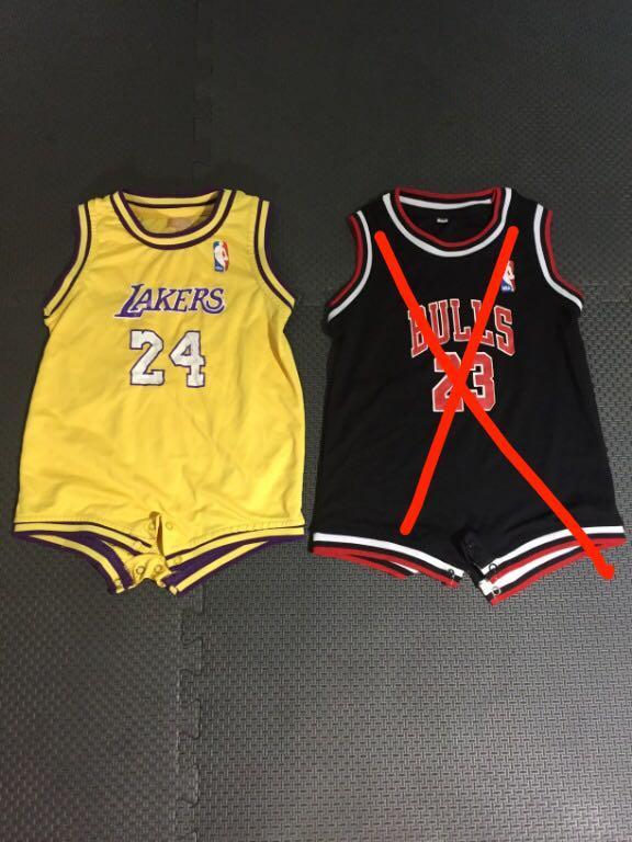 Kobe Bryant 24 NBA Basketball Jersey Pyjamas PJ Onesies Romper 12 ...