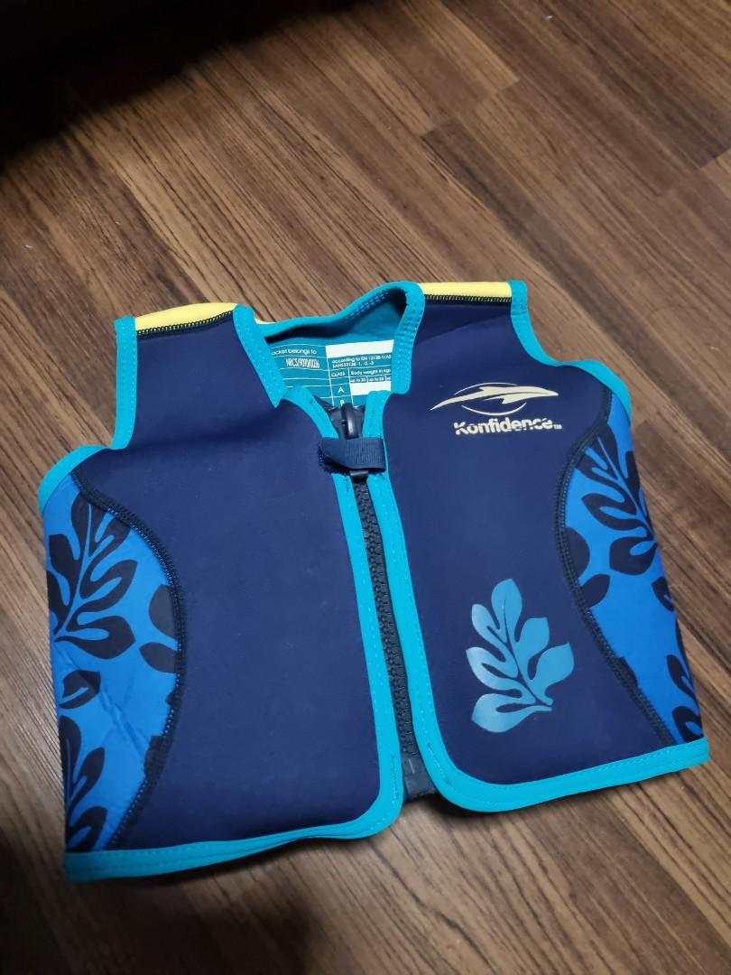 Konfidence swim jacket, Babies & Kids, Babies & Kids Fashion on Carousell