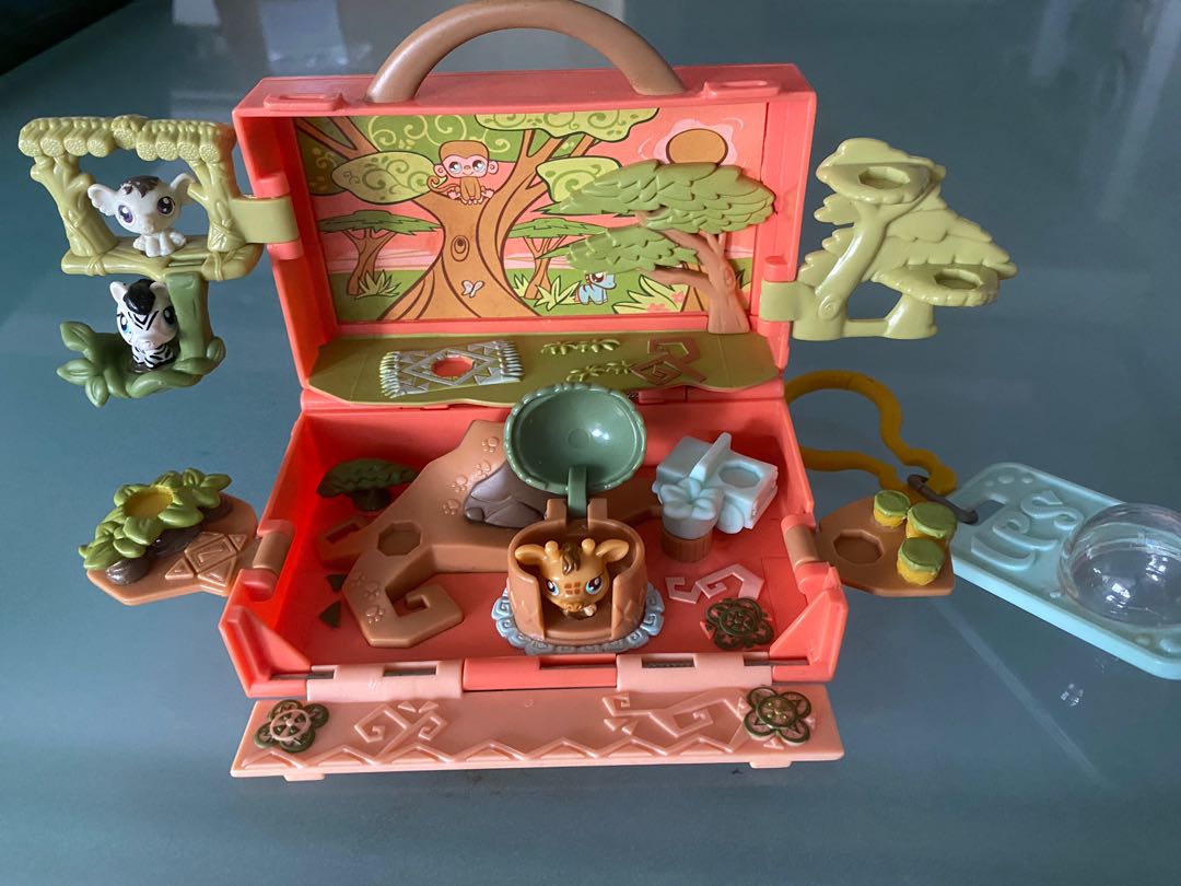 Littlest pet shop jungle set sales