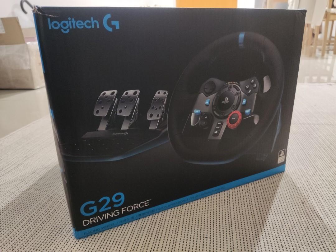 Logitech G29 Full Set Racing Wheel Pedals For Pc And Ps4 2 Months Old Video Gaming Gaming Accessories On Carousell Logitech G29 Full Set Racing Wheel Pedals For Pc And Ps4 2 Months Old Video Gaming Gaming Accessories On Carousell