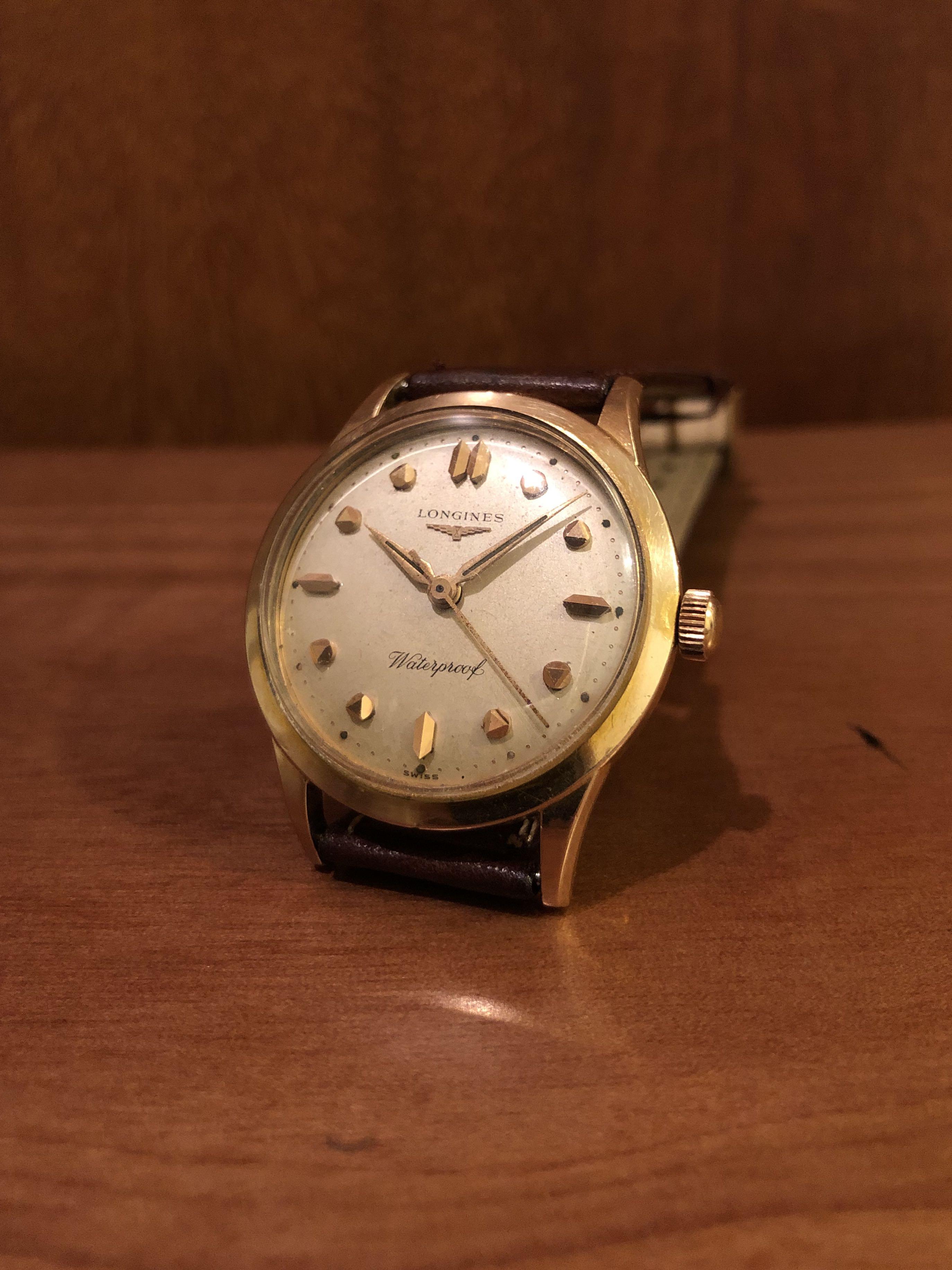 Longines hot sale waterproof watch