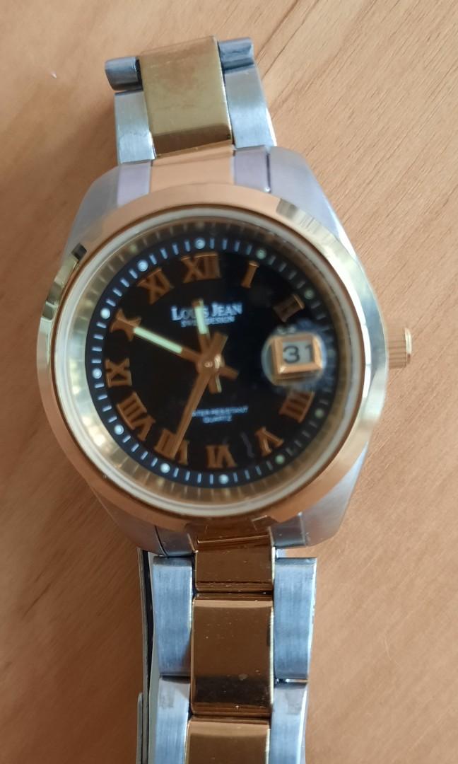 Louis Jean Swiss design watch