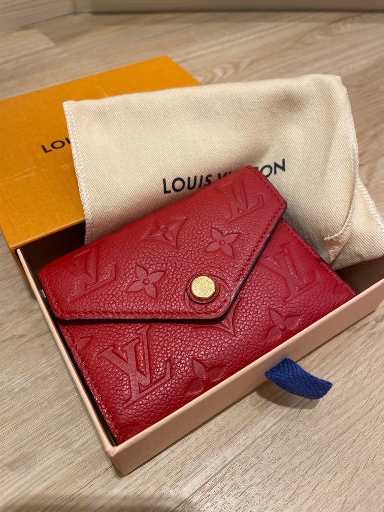 Louis Vuitton Red Envelope Wallet Wallets for Women for sale
