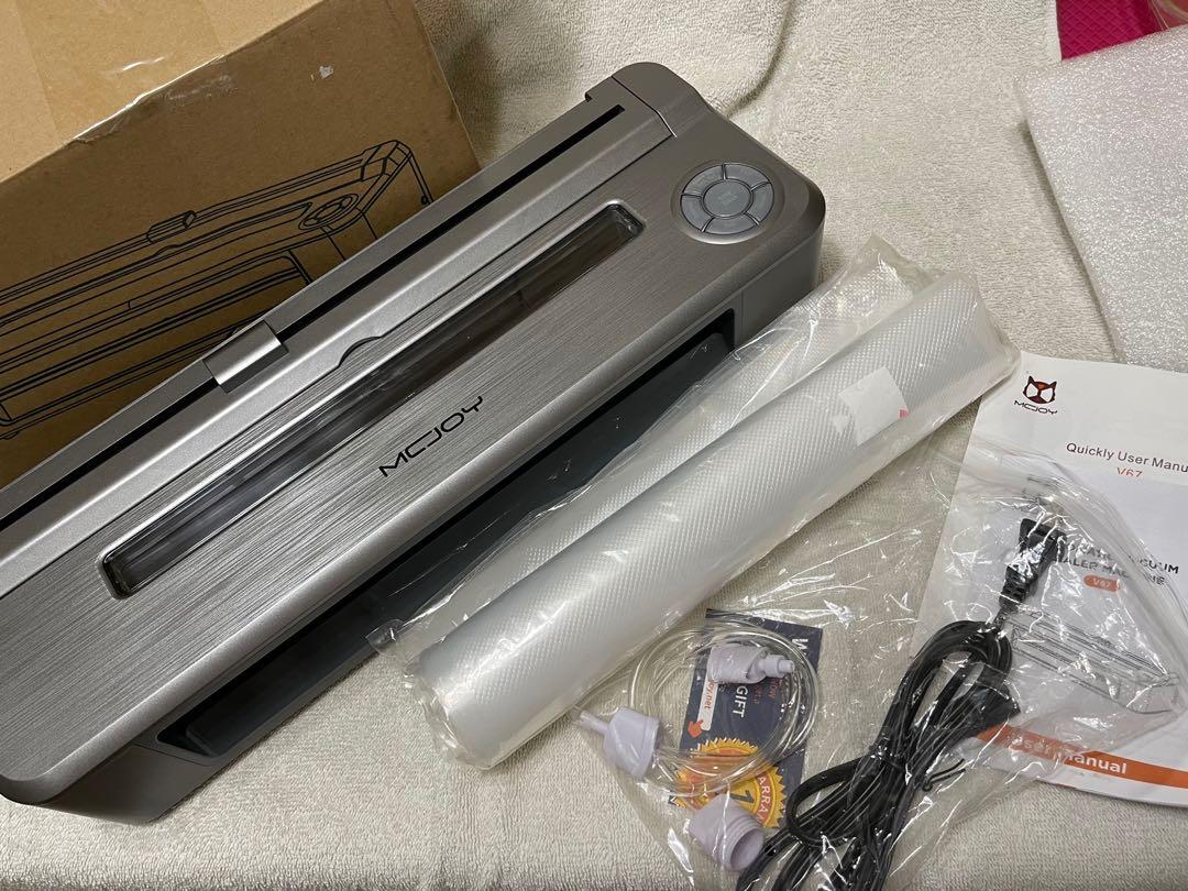 MCJOY Food Vacuum Sealer (US110Volts) WD FREE TRANSFORMER, TV & Home Appliances, Kitchen