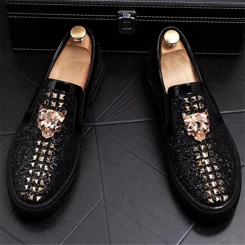 Red black and new arrivals gold shoes