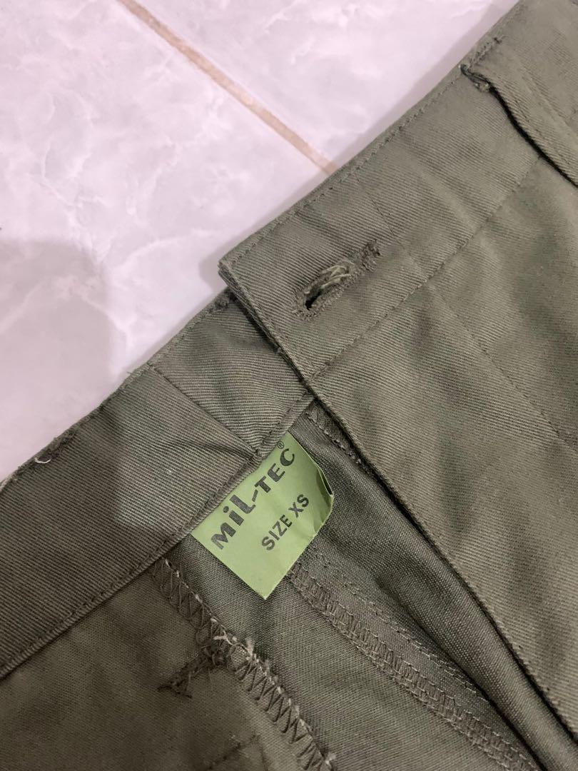 Mil-Tec Cargo Pants Olive Drab, Fesyen 