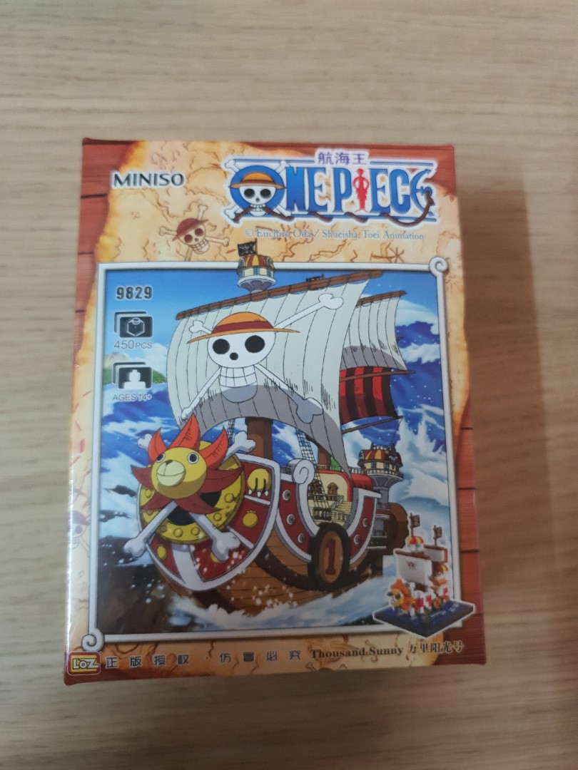 Miniso One Piece Building Blocks Toys Games Blocks Building Toys On Carousell