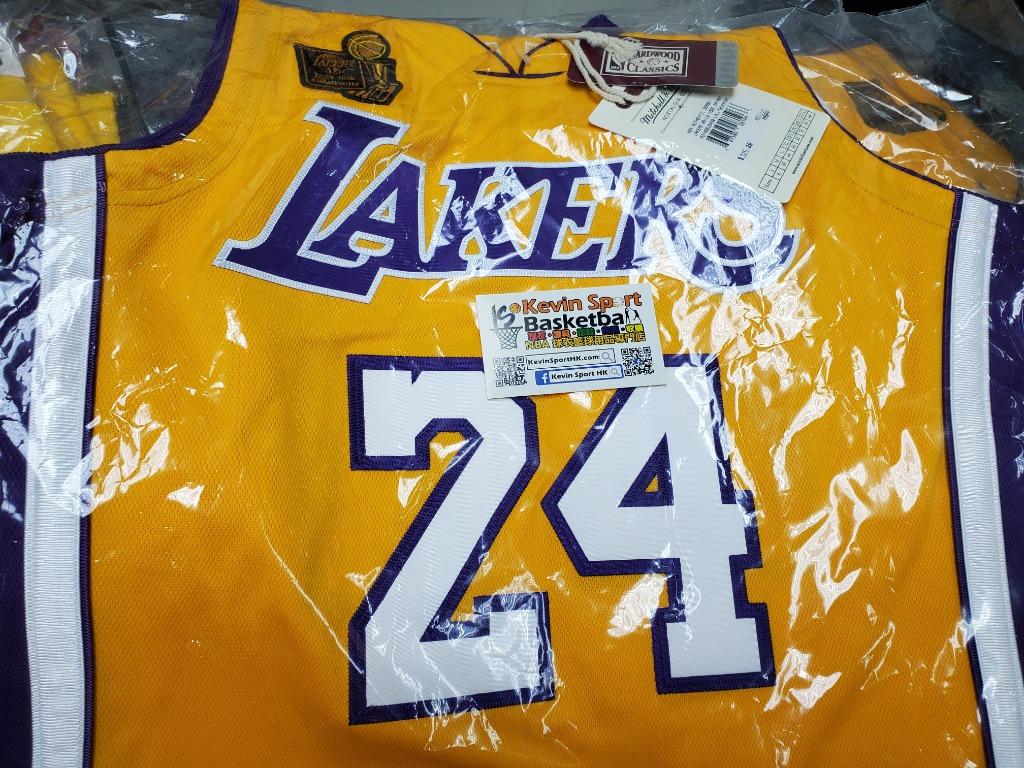 Mitchell & Ness NBA Authentic Jersey LOS ANGELES LAKERS 2009-10 Kobe Bryant  #24 White