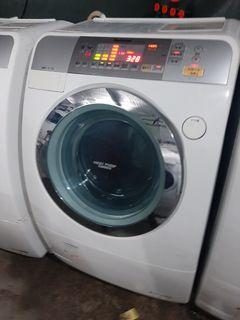 National Automatic Washing machine with Heatdryer Japan Surplus 2ndhand Inverter 10kg Capacity