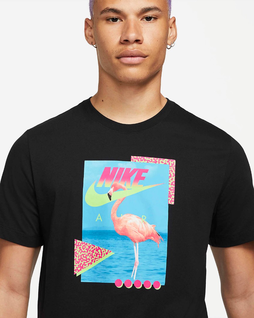 Competir resistirse Noroeste Nike Flamingo Tshirt Pre Order, Men's Fashion, Tops & Sets, Tshirts & Polo  Shirts on Carousell