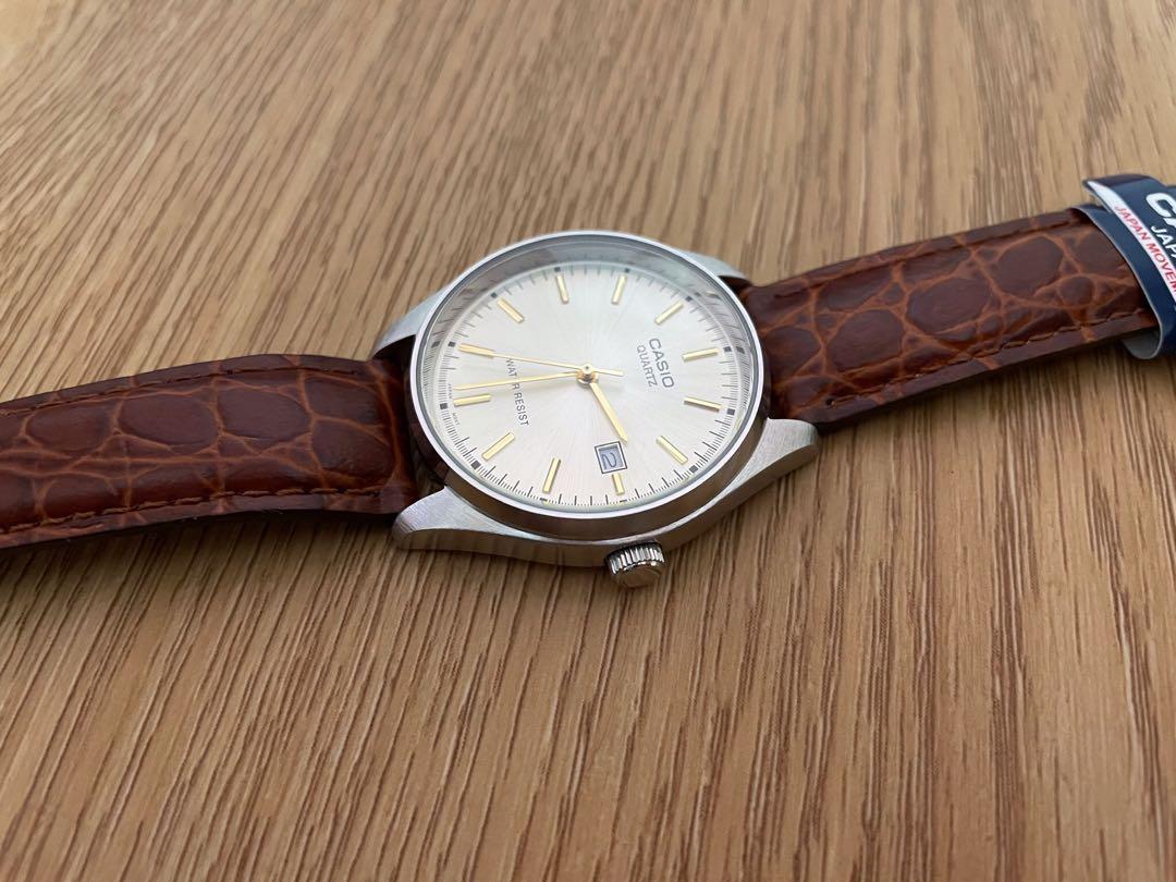 Casio genuine leather sales