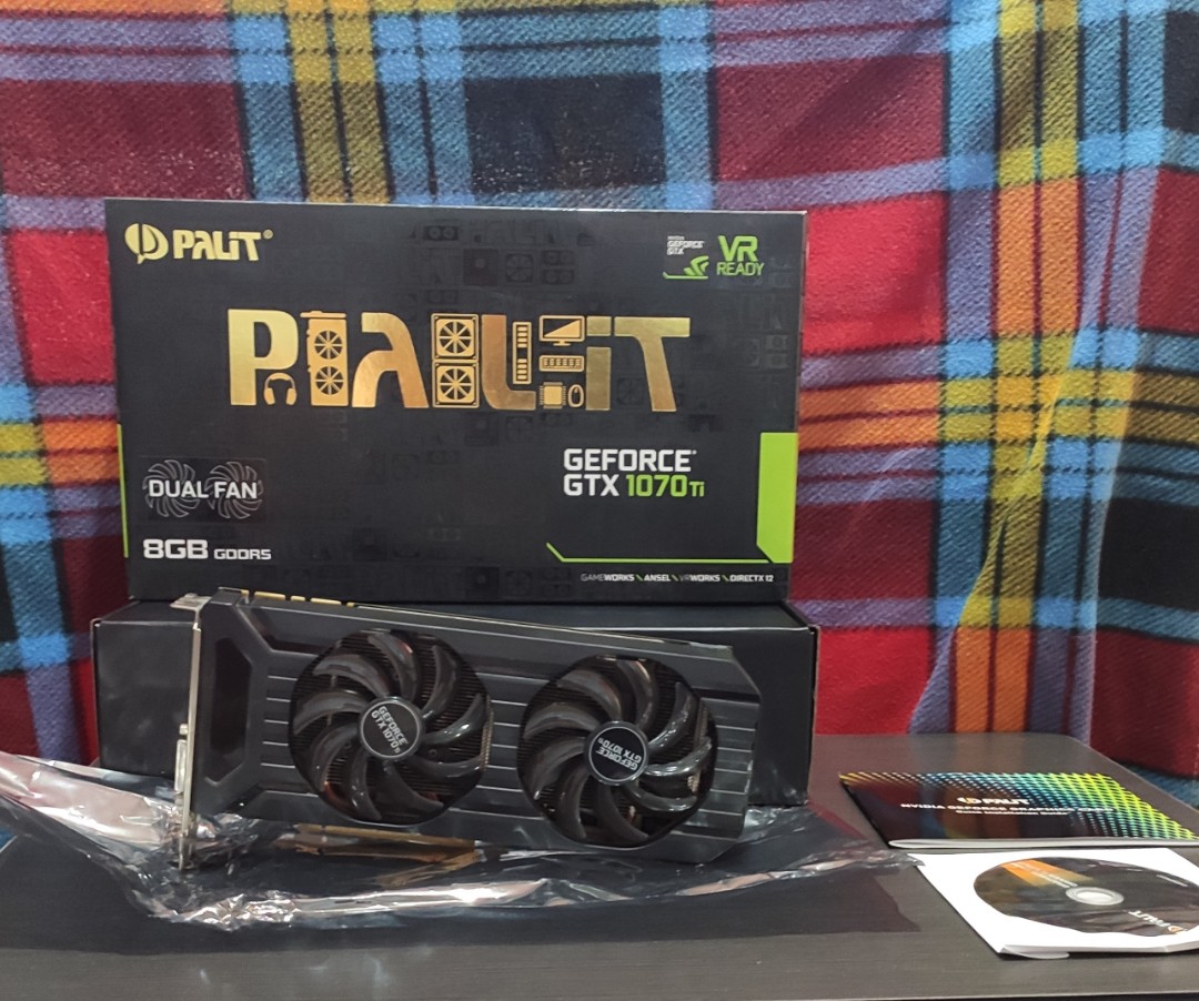 Palit GeForce GTX 1070 Ti Dual動作品 - PCパーツ