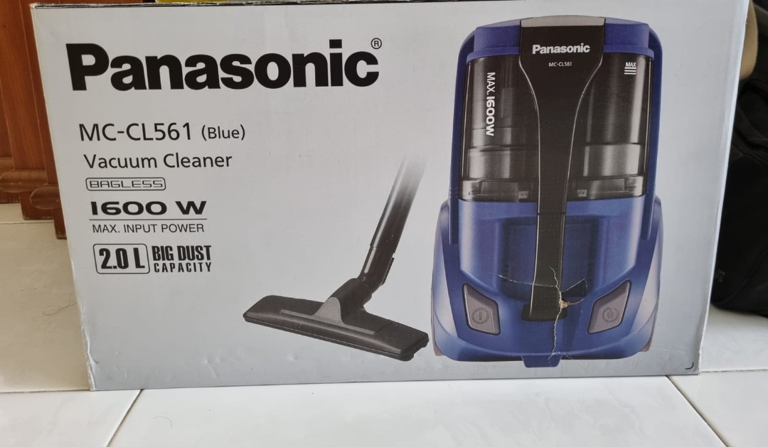 panasonic vacuum cleaner mccl561 blue 1600W 2L 2 litre, TV & Home