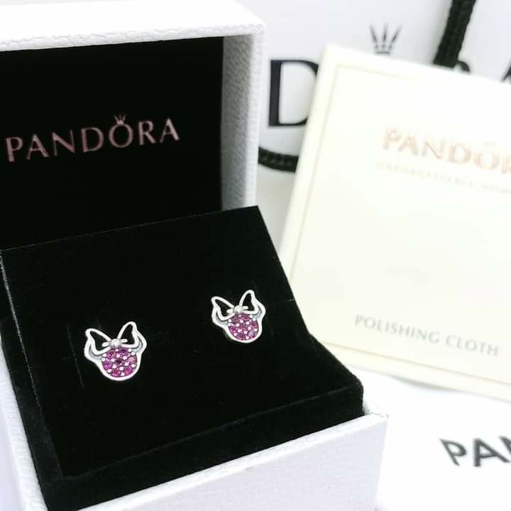 Minnie earrings pandora online