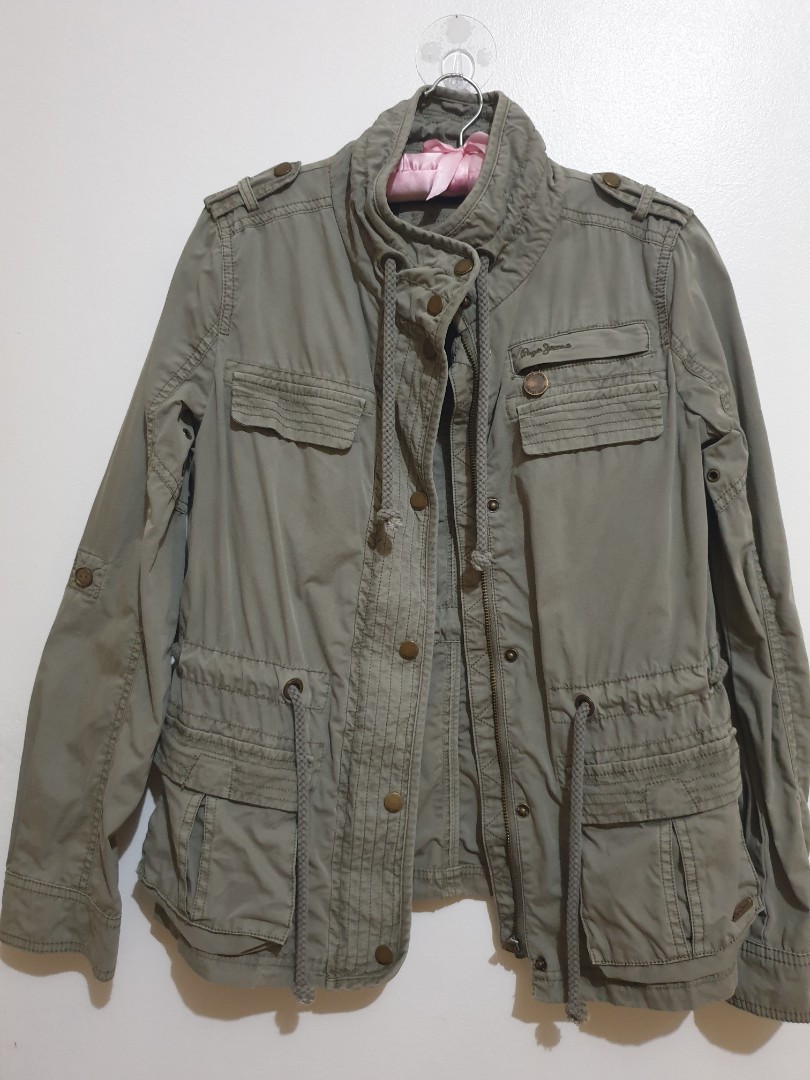 Pepe Jeans Military Jacket, Women's 