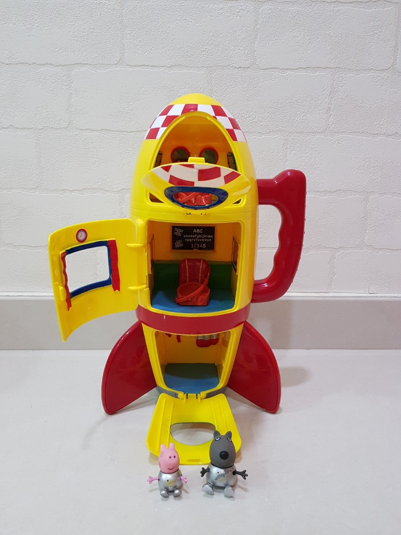 Peppa pig clearance rocket toy