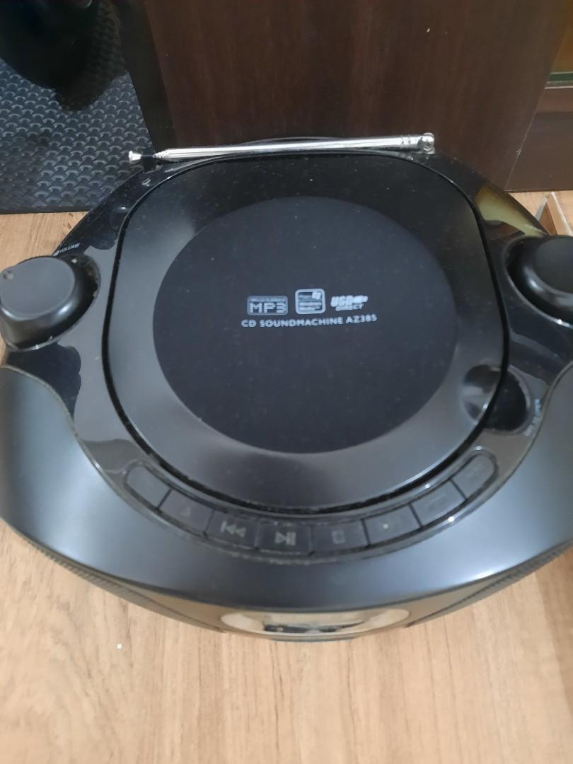 Philips Player (Category: Portable Music Players) located in Manila. Submitted by danielatan (Listing ID 1091461907, Image 2). Description: soundmachine AZ385.