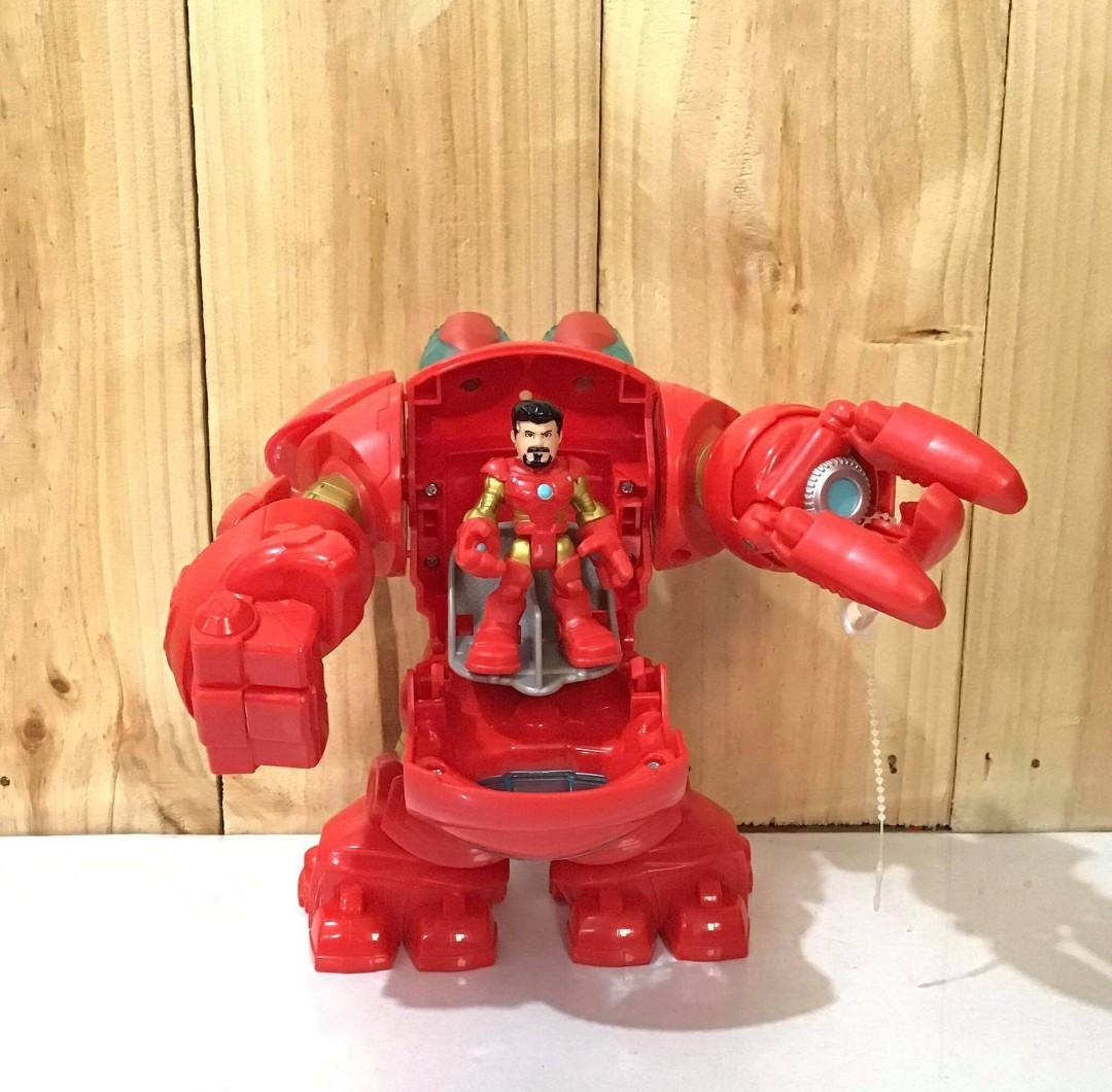 Playskool heroes marvel super hero 2025 adventures mech armor iron man