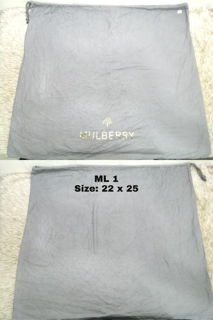 Mulberry dust bag for discount sale