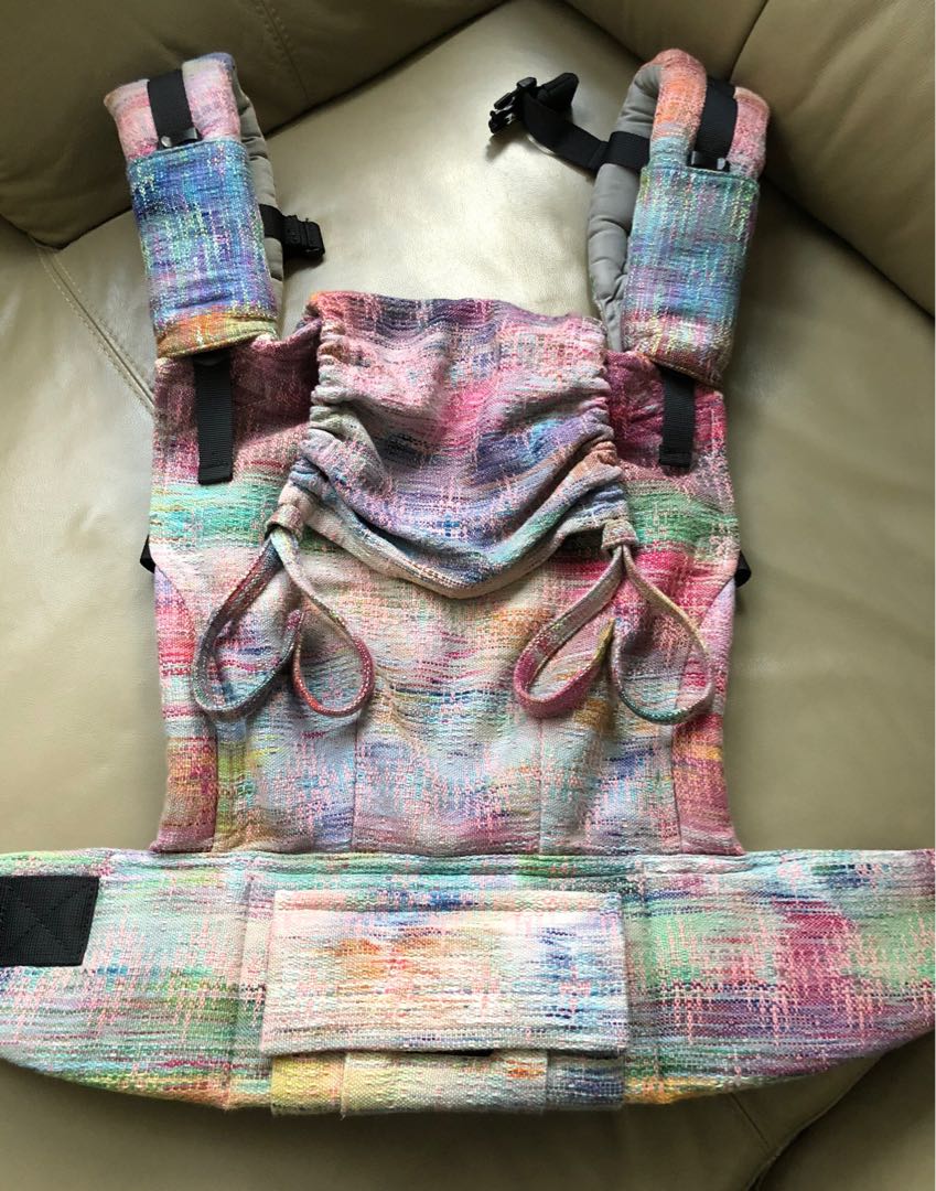 Preloved Baby Tula Half Standard Handwoven Oolaloom Woodstock in Pink Weft Babies Kids Going Out Strollers on Carousell