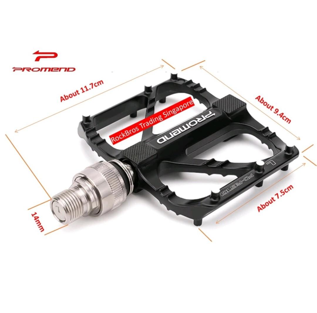 30 Promotion New Promend quick release pedal bicycle pedals mtb pedals Road bike pedals foldle bike pedals foldie pedlas. 30 price fix Thks Sports Equipment Bicycles Parts Parts Accessories on Carouse...