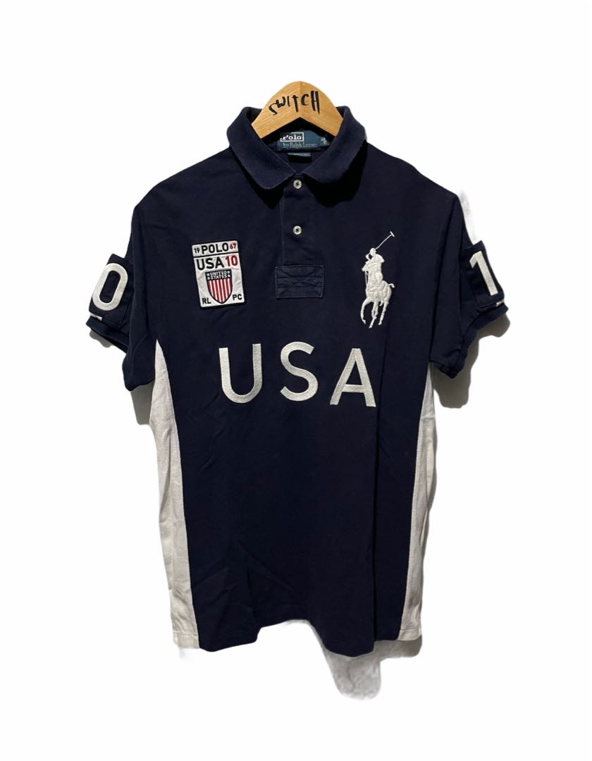 Ralph lauren USA polo shirt, Men's Fashion, Tops & Sets, Tshirts & Polo  Shirts on Carousell