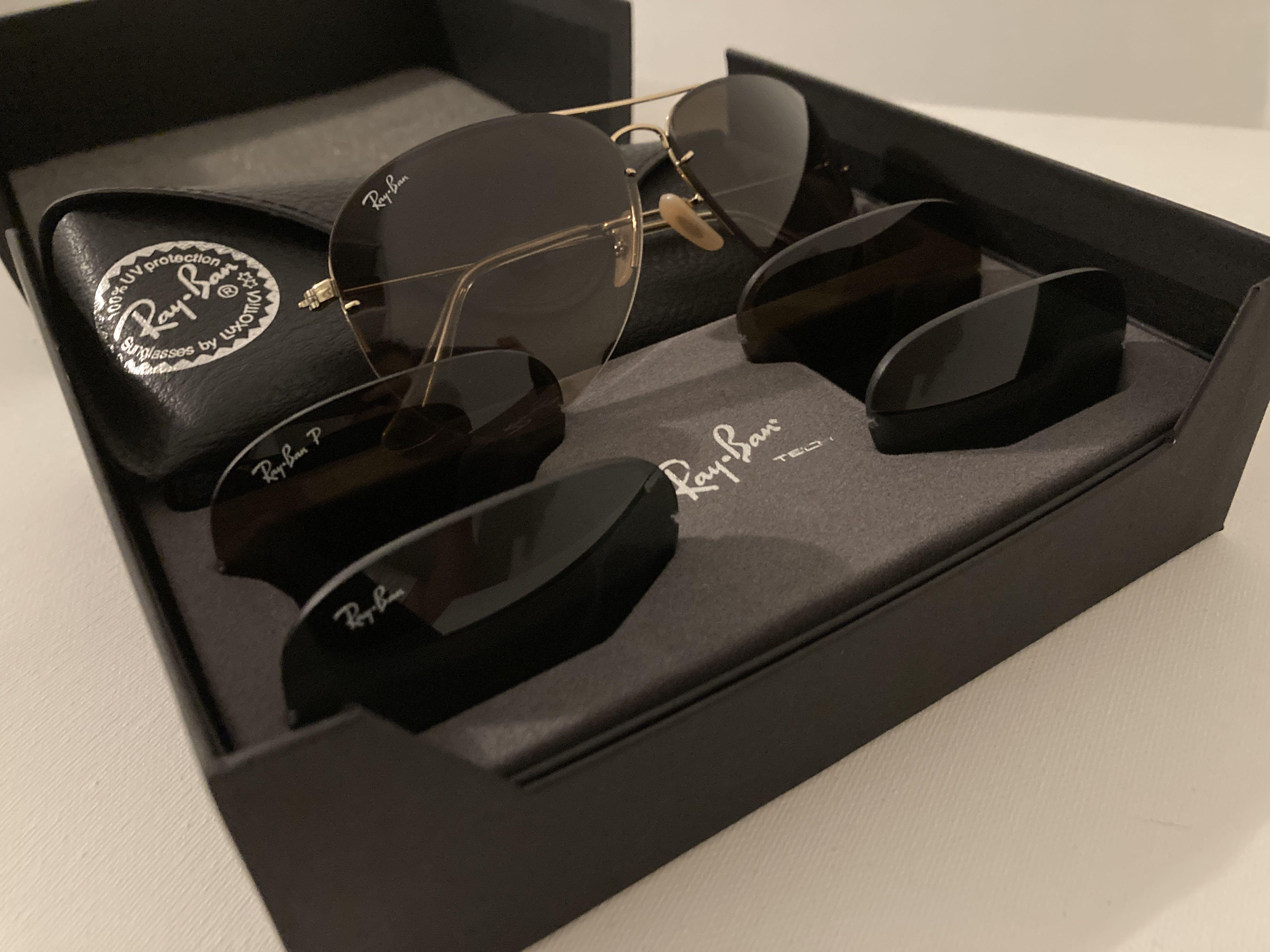 Gemoedsrust Giftig Slordig Ray-Ban Light Ray Aviator Flip Out RB3460 Sunglasses, Men's Fashion,  Watches & Accessories, Sunglasses & Eyewear on Carousell