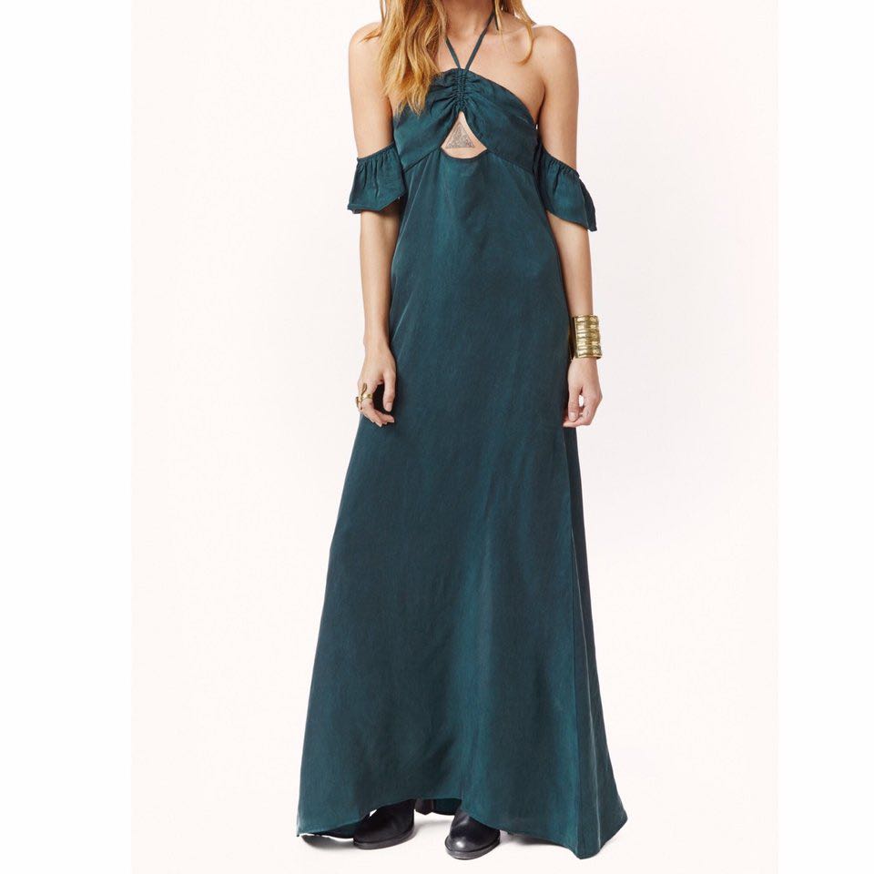 REVOLVE Flynn Skye Err Night Maxi Dress in Emerald S Women s