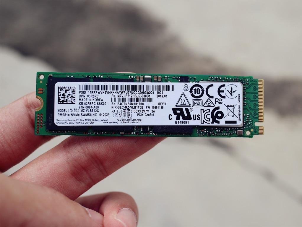 SSD Samsung PM981a 512GB