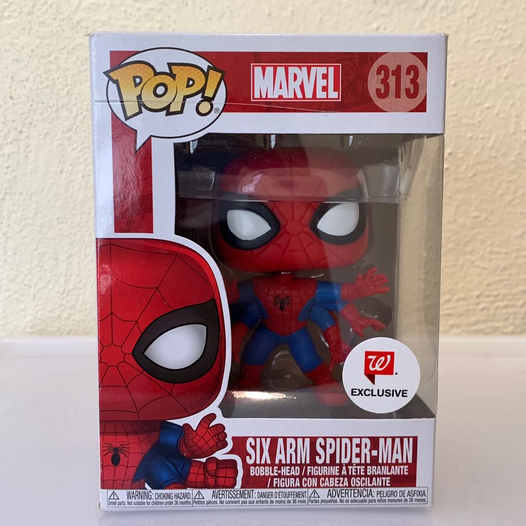 6 arm spider man pop new arrivals