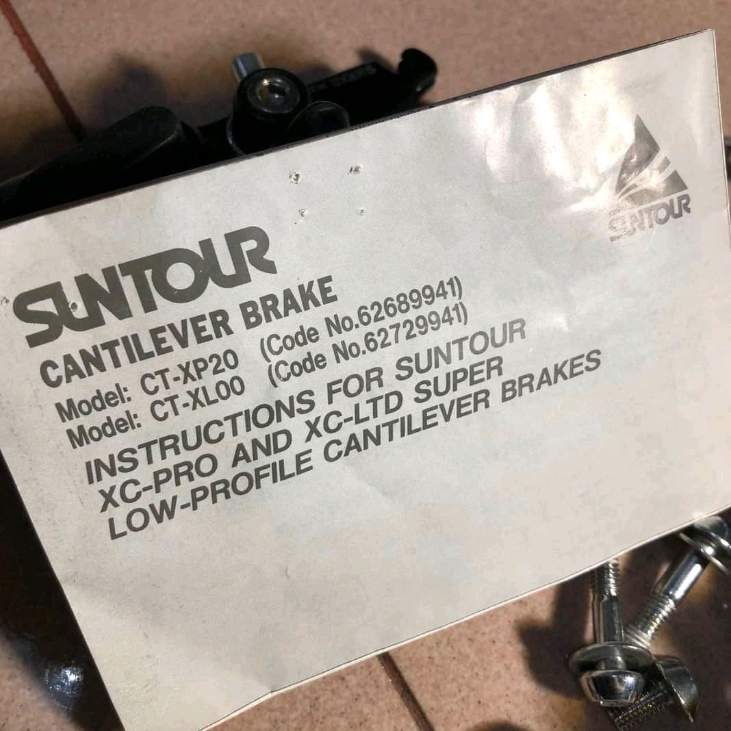 suntour cantilever brakes