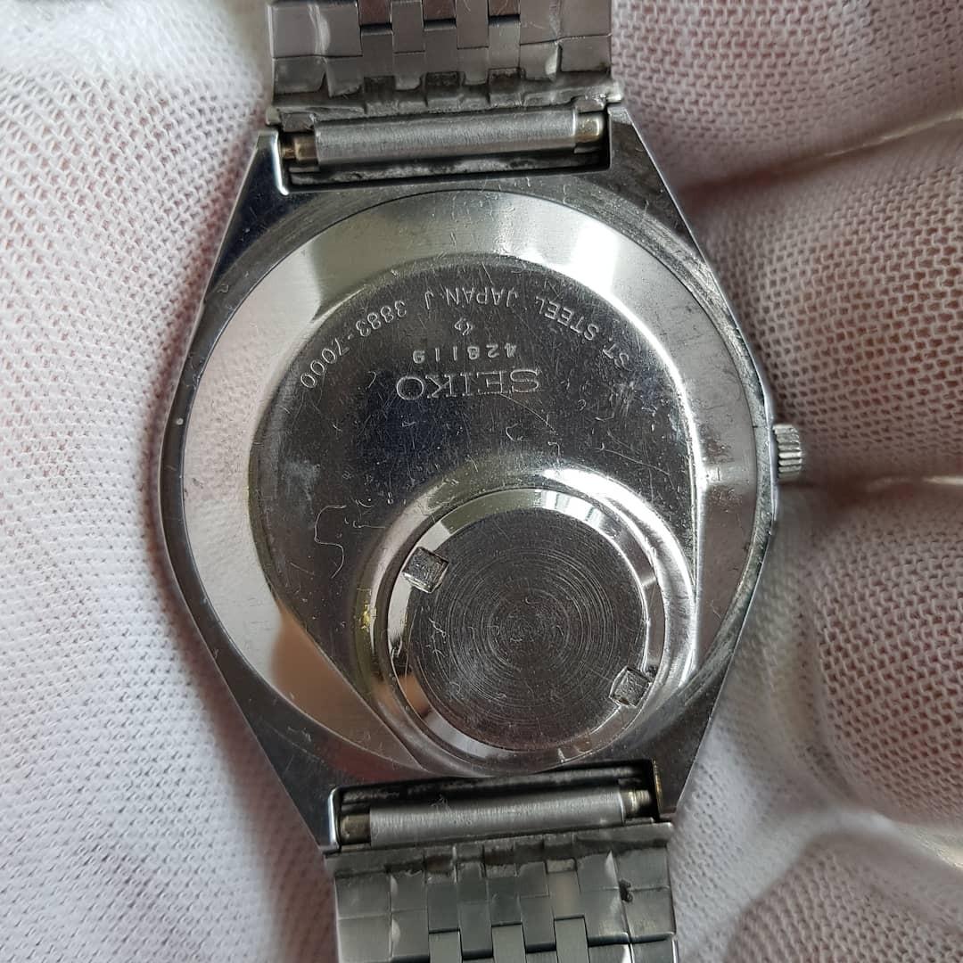 Super rare Seiko Quartz Morpho 3883-7000, Men's Fashion, Watches &  Accessories, Watches on Carousell