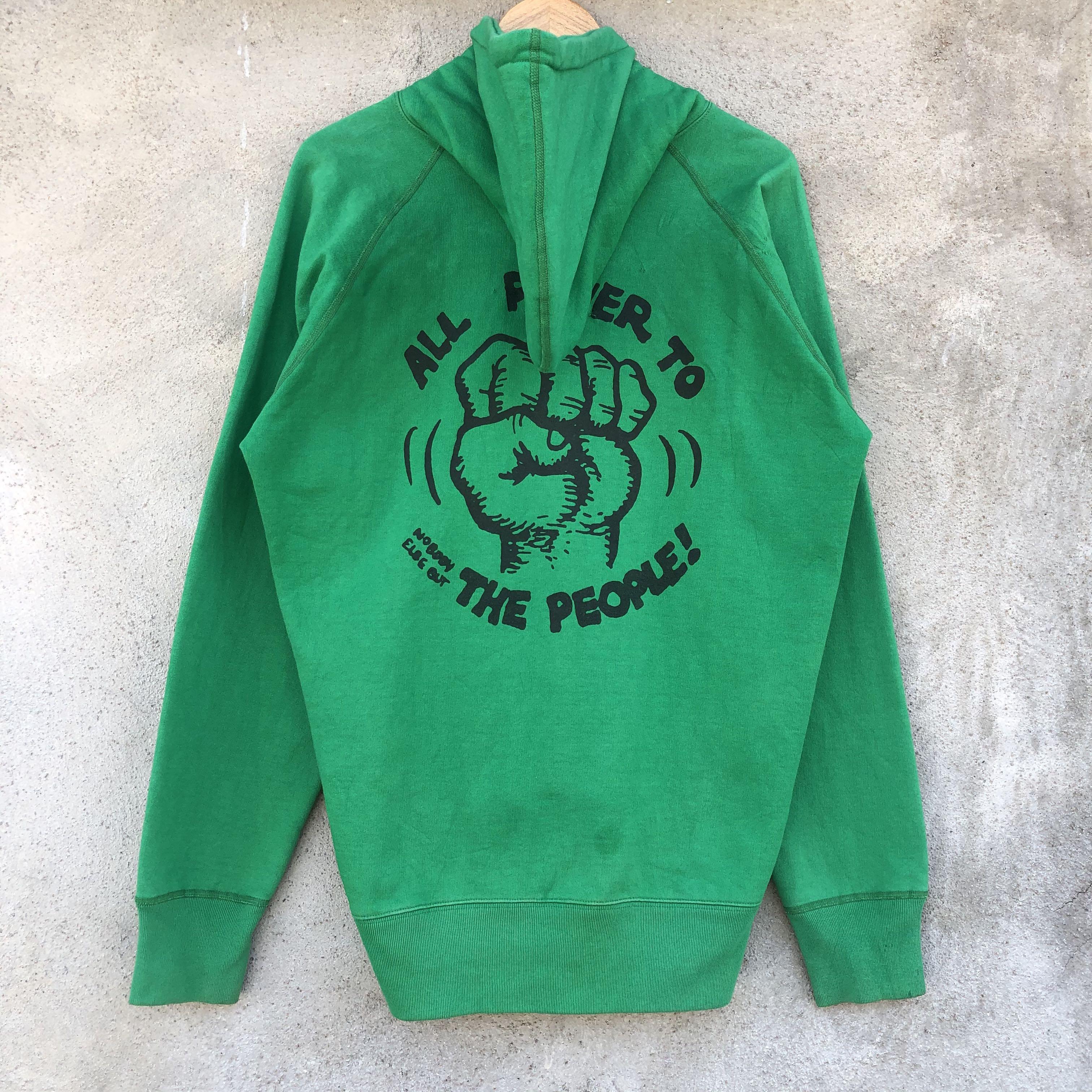 SUPREME ALL POWER TO THE PEOPLE HOODIE Men s Fashion Tops Sets