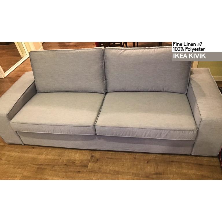Ikea KIVIK whole set sofa cover, KIVIK 2 seat 3 seat chaise lounge sofa