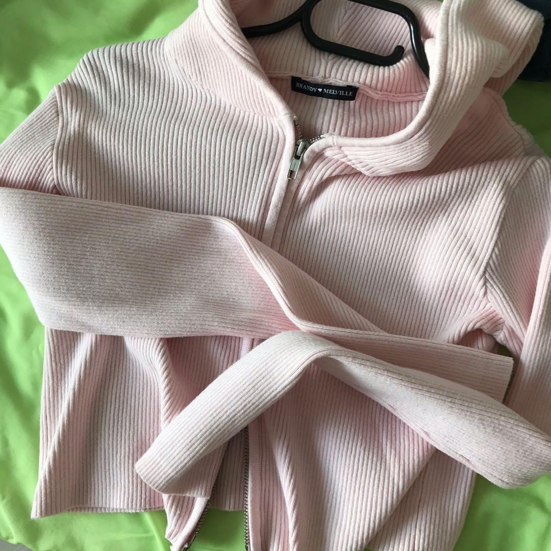 Brandy melville pink arden online hoodie